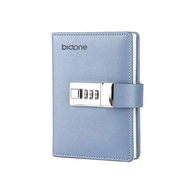 A7 Leather-bound Password Notebook