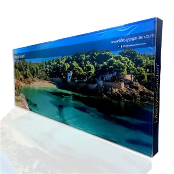 20ft Straight Fabric Pop Up Wall