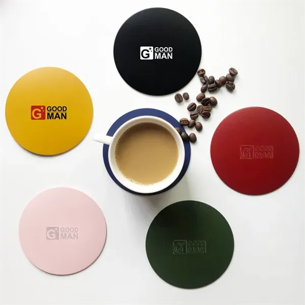 4" PU coaster