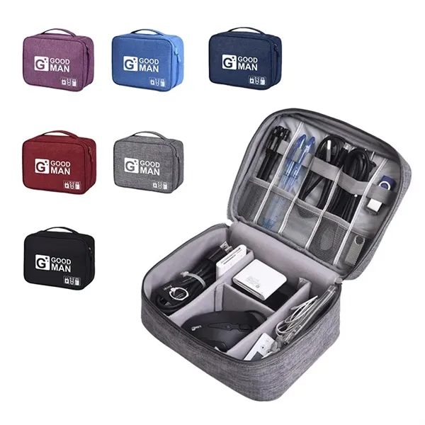 Custom Electronic Tech Organizer Bag