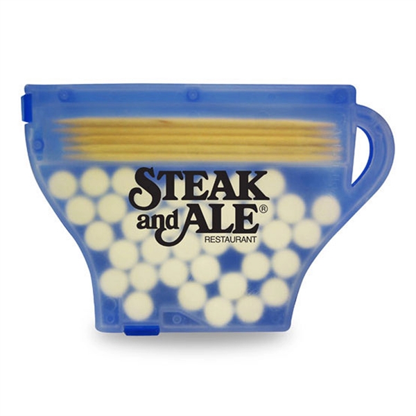 Custom Coffee Cup Shaped Pick 'n' Mints