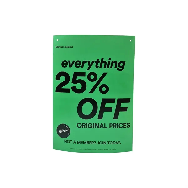 A3 Price Tag