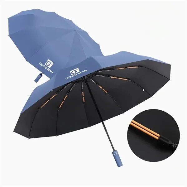 Folding Umbrella With 24 Ribs