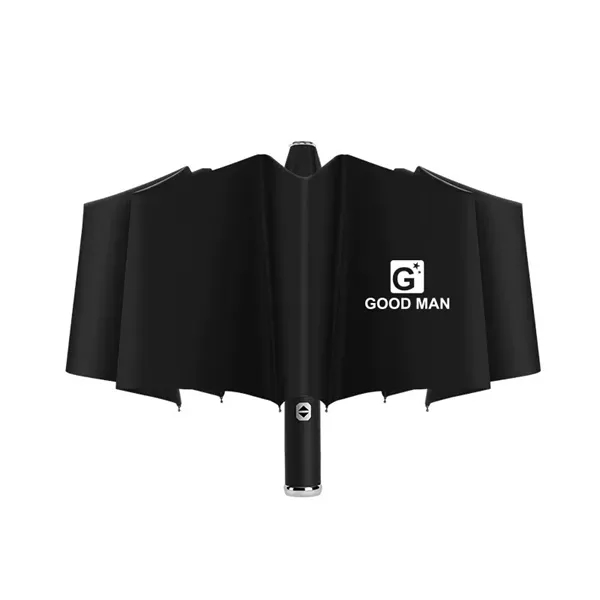 Folding Umbrella With LED Flashlight