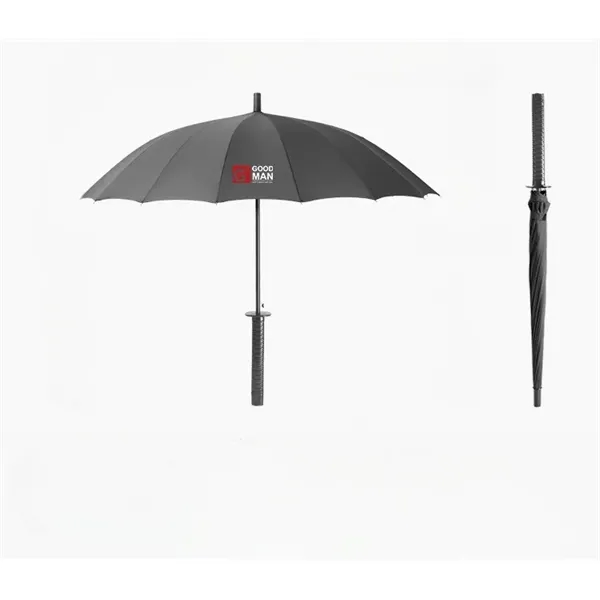 Martial Arts Knife-handle Designed 8-rib Umbrella