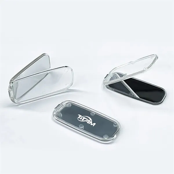 Custom Foldable Acrylic Mini Phone Holder with Mirror