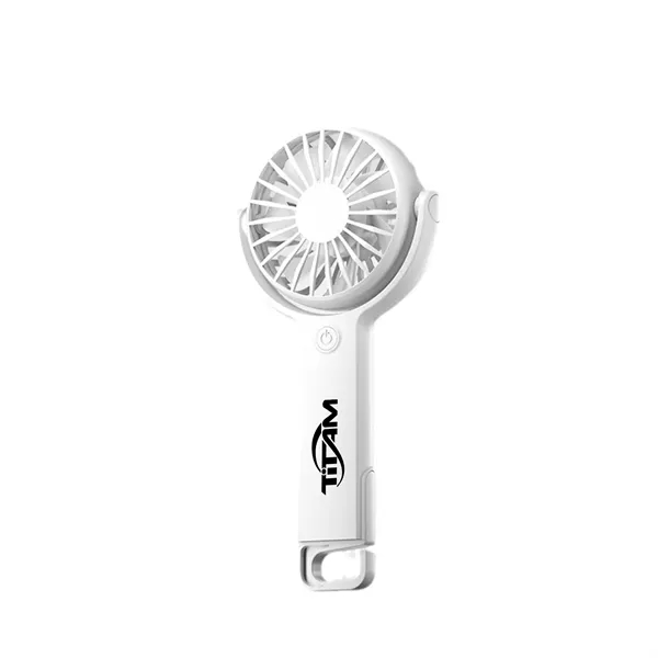 Custom 180-Degree Rotating Handheld Electric Fan