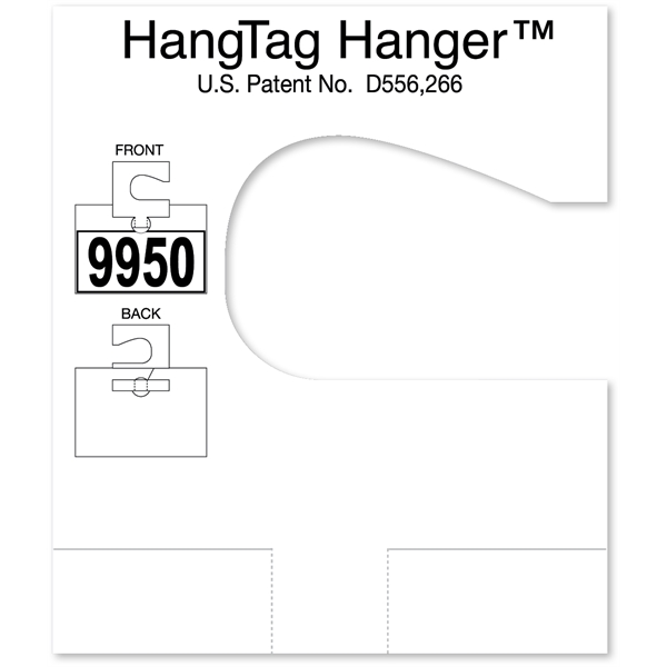 Card Stock HangTag Hanger™ Patented Adapter - Card Stock HangTag Hanger™ Patented Adapter - Image 0 of 0