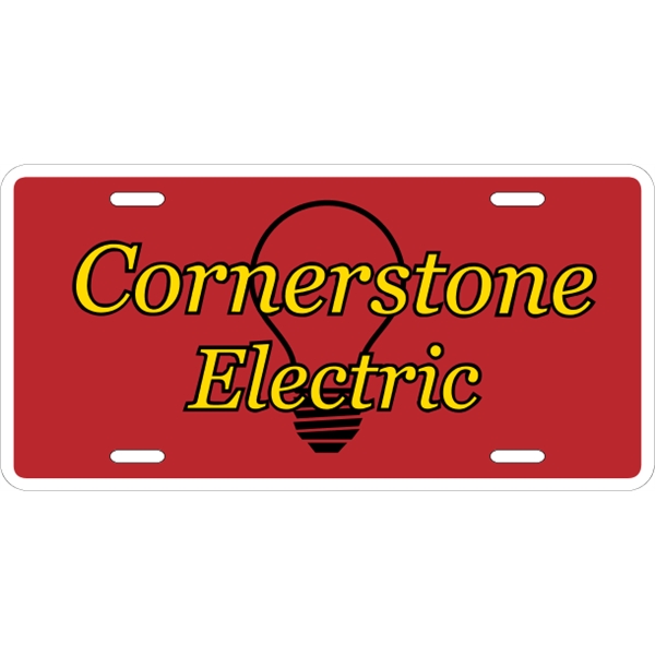Car Plate - .023" Polyethylene