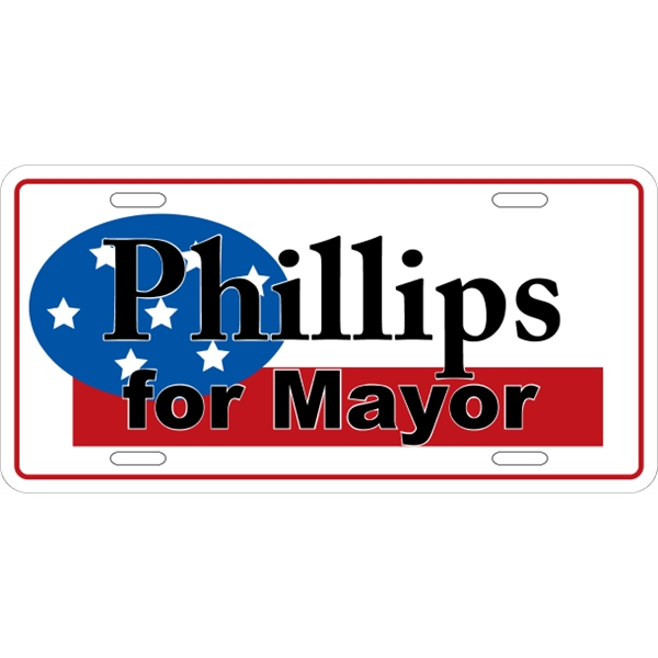 Car Plate - 6 ply All-Weather Card Stock