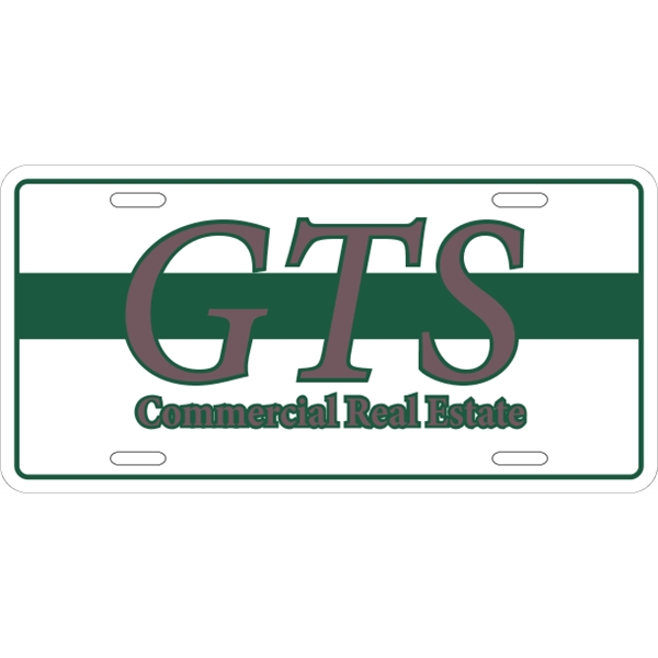 Car Plate - 6 ply All-Weather Card Stock