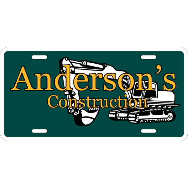 Car Plate - .055" Polyethylene