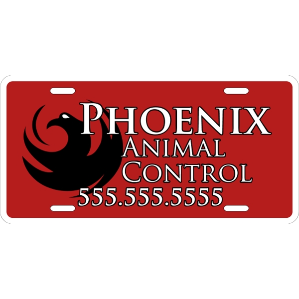 Car Plate - .055" Polyethylene