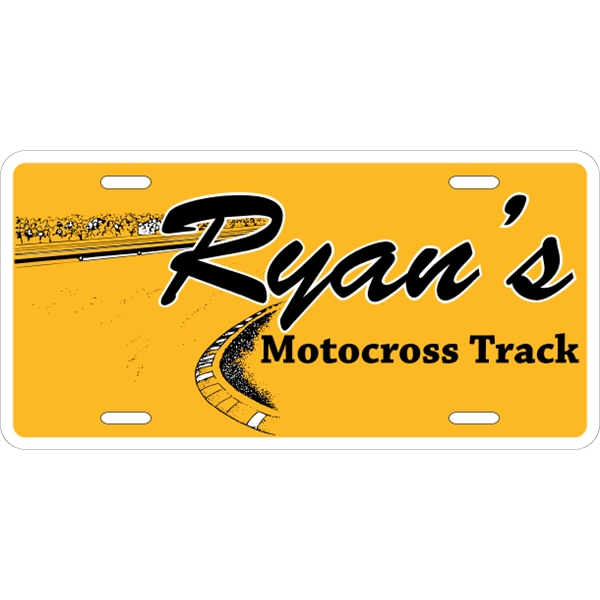 Car Plate - .015" Polyethylene