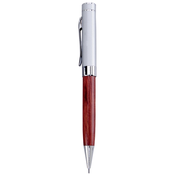 Terrific Timber-5 Wooden Twist Action Mechanical Pencil - Terrific Timber-5 Wooden Twist Action Mechanical Pencil - Image 2 of 3