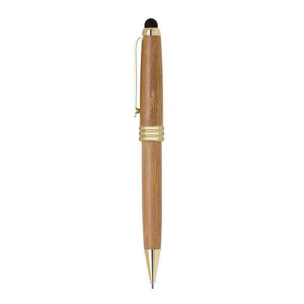 Bamboo Eco-Friendly Stylus & Pencil - Bamboo Eco-Friendly Stylus & Pencil - Image 3 of 6