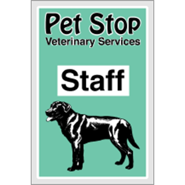 2" x 3"  Polyester - Face Adhesive - 2" x 3"  Polyester - Face Adhesive - Image 2 of 3