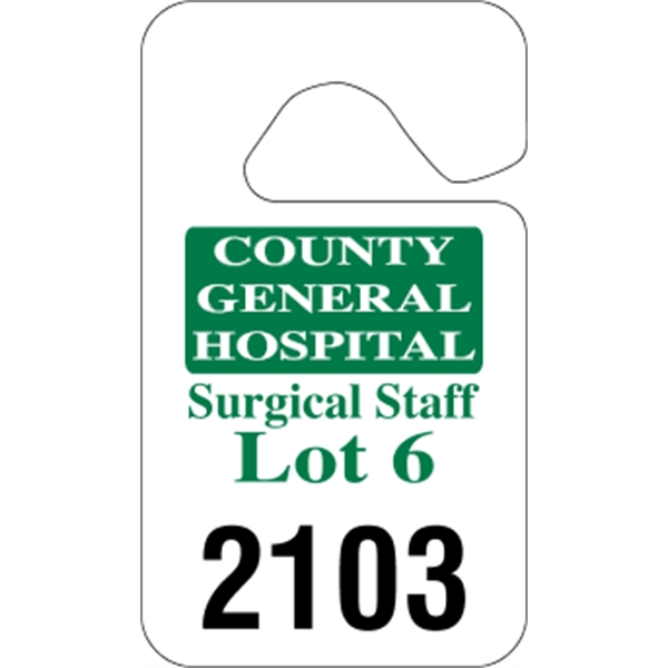 Hang Tag - .035" Standard