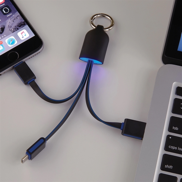 3-In-1 Light Up Charging Cables - 3-In-1 Light Up Charging Cables - Image 13 of 14