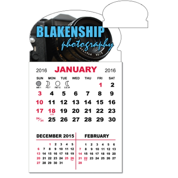 3 X 5.5 - Magnet Mini Calendar Pad (Oval)