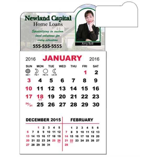 3 X 5.5 - Magnet Mini Calendar Pad (Arch)
