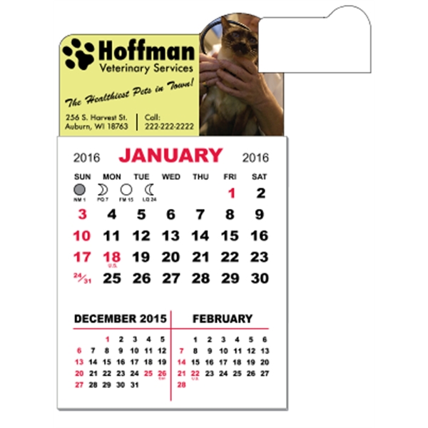 3 X 5.5 - Magnet Mini Calendar Pad (Arch)