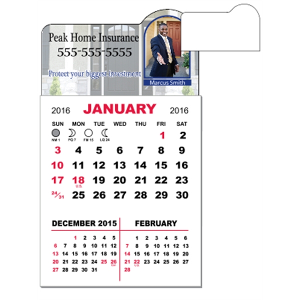 3 X 5.5 - Magnet Mini Calendar Pad (Arch)