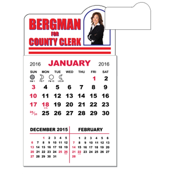 3 X 5.5 - Magnet Mini Calendar Pad (Arch)