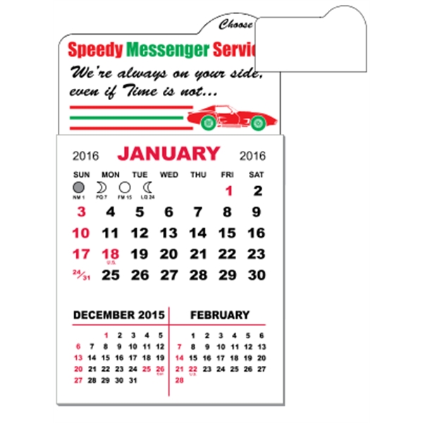 3 X 5.5 - Magnet Mini Calendar Pad (Arch)