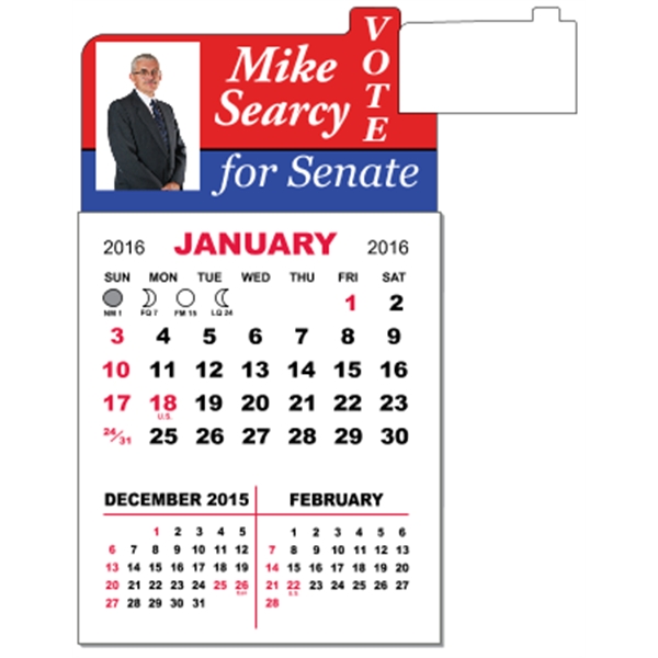 3" x 5.5" - Adhesive Mini Calendar Pad (Point)