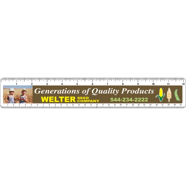 12.25" x 2" Economy Ruler