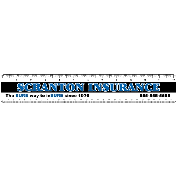 12.25" x 2" Economy Ruler