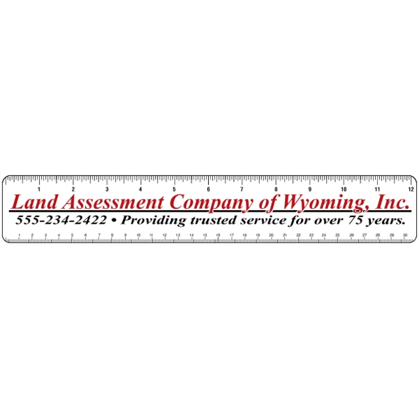12.25" x 2" Economy Ruler