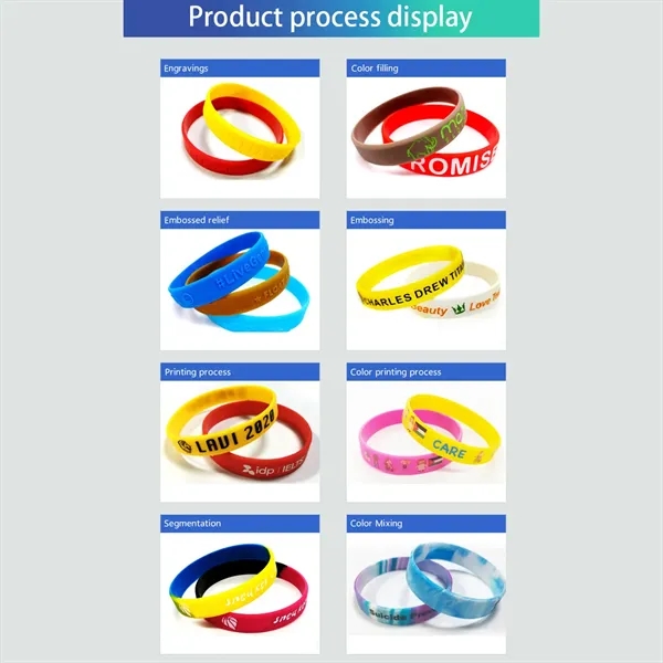 Silicone Wristbands - Silicone Wristbands - Image 1 of 6