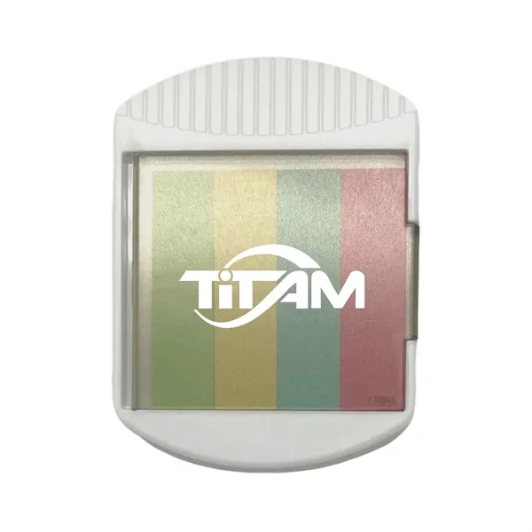 Memo Holder Clip with Magnet and Self - Adhesive Flags - Memo Holder Clip with Magnet and Self - Adhesive Flags - Image 1 of 4