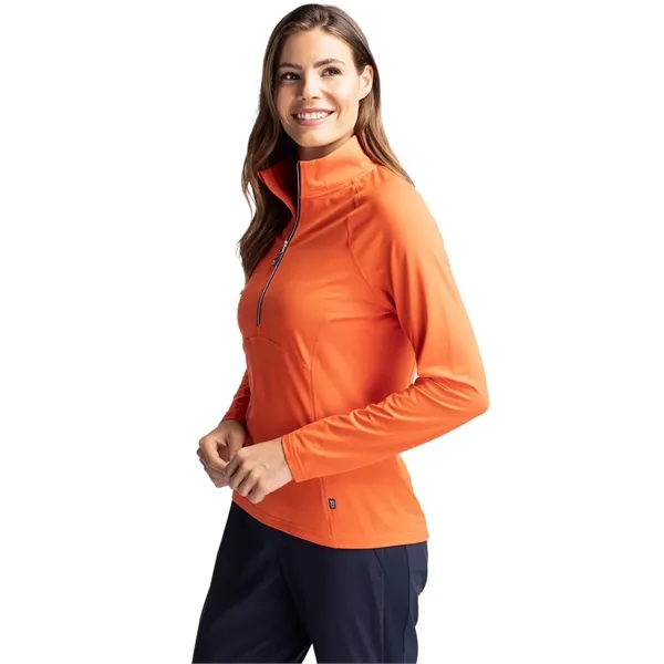 Cutter & Buck Adapt Eco Knit Stretch Recycled Womens Half... - Cutter & Buck Adapt Eco Knit Stretch Recycled Womens Half... - Image 52 of 153