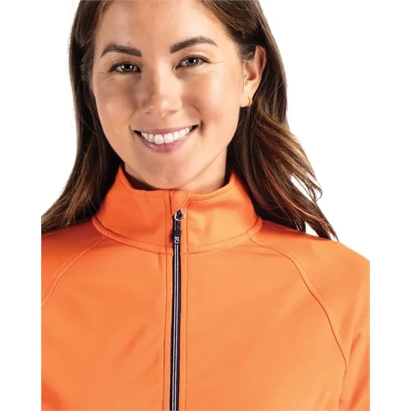 Cutter & Buck Adapt Eco Knit Stretch Recycled Womens Half... - Cutter & Buck Adapt Eco Knit Stretch Recycled Womens Half... - Image 56 of 153