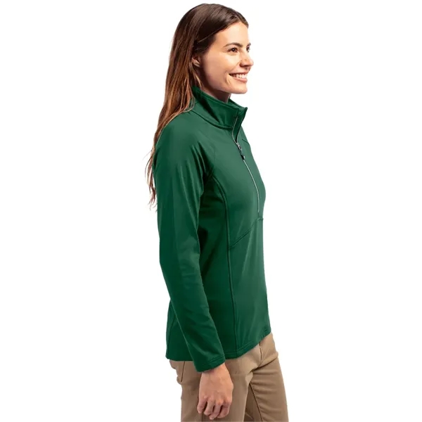 Cutter & Buck Adapt Eco Knit Stretch Recycled Womens Half... - Cutter & Buck Adapt Eco Knit Stretch Recycled Womens Half... - Image 80 of 153