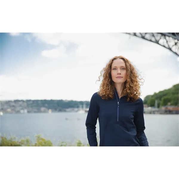 Cutter & Buck Adapt Eco Knit Stretch Recycled Womens Half... - Cutter & Buck Adapt Eco Knit Stretch Recycled Womens Half... - Image 88 of 153