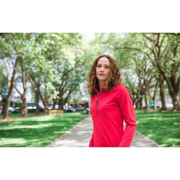 Cutter & Buck Adapt Eco Knit Stretch Recycled Womens Half... - Cutter & Buck Adapt Eco Knit Stretch Recycled Womens Half... - Image 93 of 153