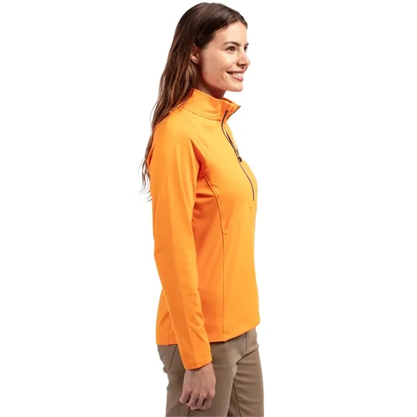 Cutter & Buck Adapt Eco Knit Stretch Recycled Womens Half... - Cutter & Buck Adapt Eco Knit Stretch Recycled Womens Half... - Image 105 of 153