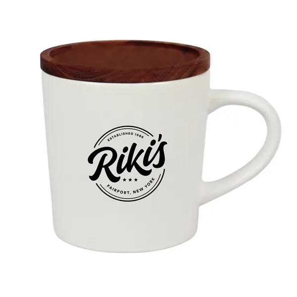16oz  Ceramic Mug with Cookie Holder