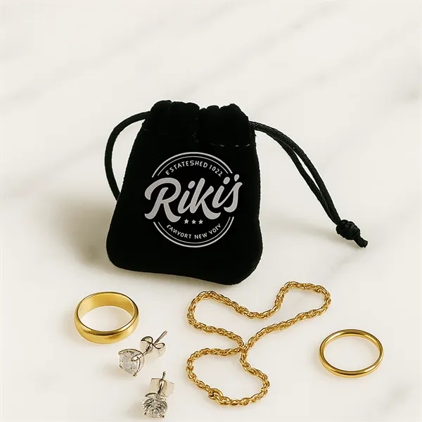 Drawstring Jewelry Bag(3.9"W x 4.7"H)