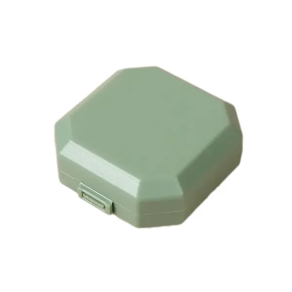 Portable 6-compartment Pill Box