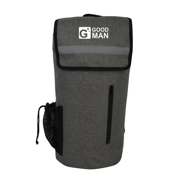 20L Waterproof Sport Bag with Outer Zipper