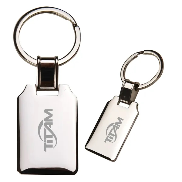 Silver Metal Keychain