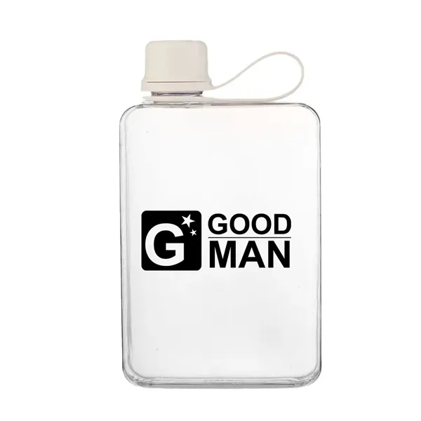 8oz Flat Square Water Bottle