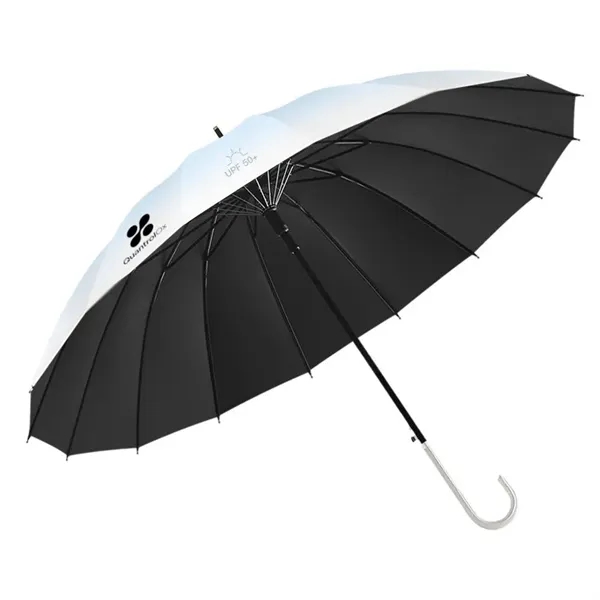 Gradient Manual Straight Umbrella