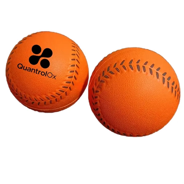 Custom 3.5" Baseball-Shaped Stress Ball