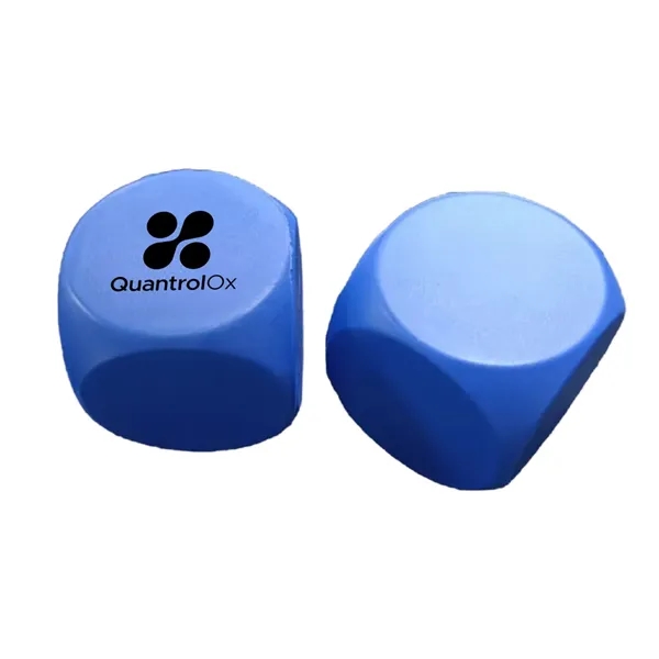 1.6" Dice-Shaped Stress Ball